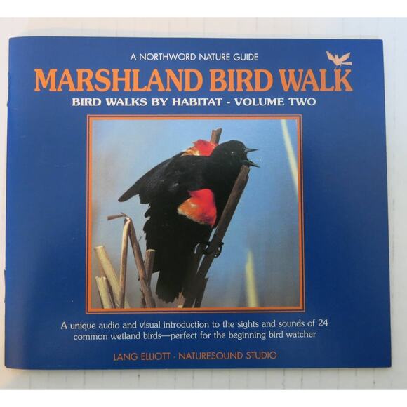 Northwood Nature Guide MARSHLAND BIRD WALK Cassette and Book in Box 1995 - Picture 11 of 14